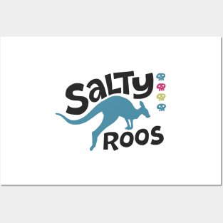 Team Salty Roos Posters and Art